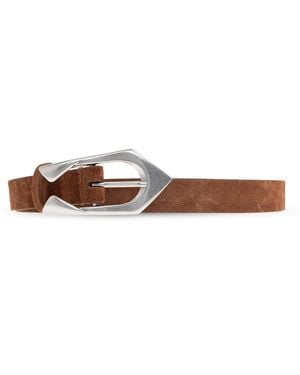 IRO Leather Belt - White