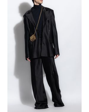 Maison Margiela Satin Suit - Black