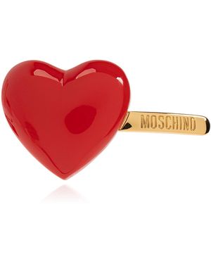 Moschino Hair Clip - Red