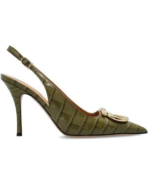 Ferragamo Sara' High Heeled Shoes - Green