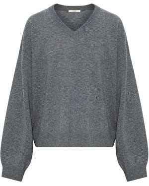 Gestuz Wool Jumper 'Gzmanzi' - Grey
