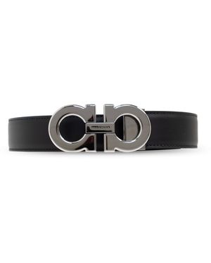 Ferragamo Double-Sided Belt - Black