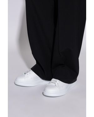 McQueen Sports Shoes With Logo - Blue