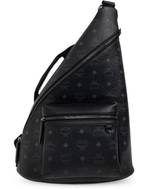 MCM One-Shoulder Backpack - Black