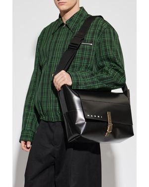 Marni Bag With Logo - Green