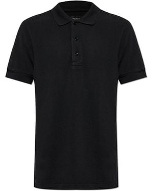 Tom Ford Polo With Logo - Black