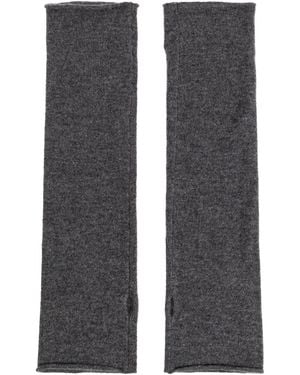 Lisa Yang Cashmere 'Aspen' Fingerless Gloves - Black
