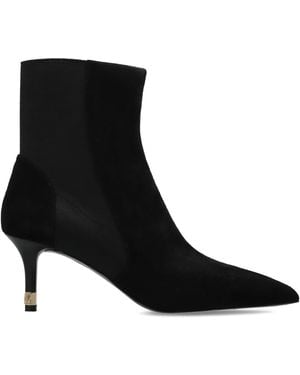 Furla 'Aria' Heeled Ankle Boots - Black