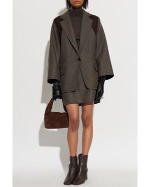 Max Mara Wool Coat 'Fenice' - Gray