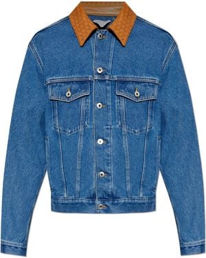 Bottega Veneta Denim Jacket - Blue