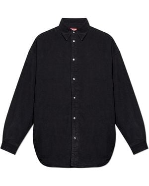 DIESEL Jacket 'S-Baggy-Padd-Hgbk' - Blue
