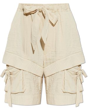 Isabel Marant "Bermia" Shorts - Natural