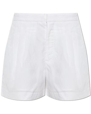Rag & Bone Pleated Shorts - White