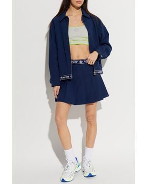 CASABLANCA Jacket With Logo - Blue
