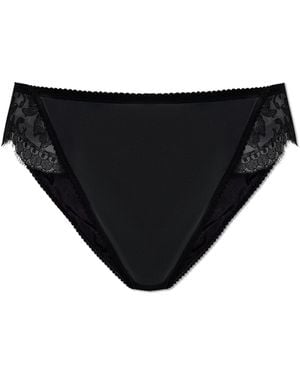 Dolce & Gabbana Dolce & Gabbana Silk Briefs - Black
