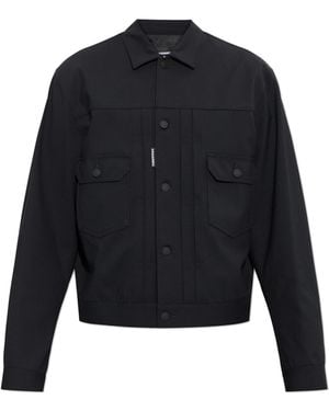 DSquared² Wool Jacket - Black