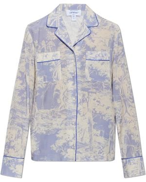 Off-White c/o Virgil Abloh Shirt With Pockets - Purple