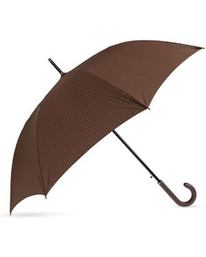 Moschino Patterned Umbrella - Brown