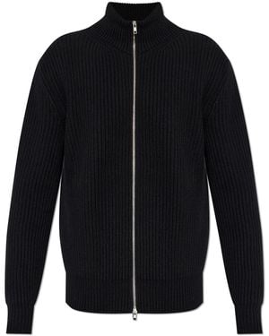 MM6 by Maison Margiela Wool Cardigan - Blue