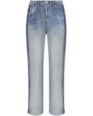 Rag & Bone Pants With "Jeans" Effect - Blue