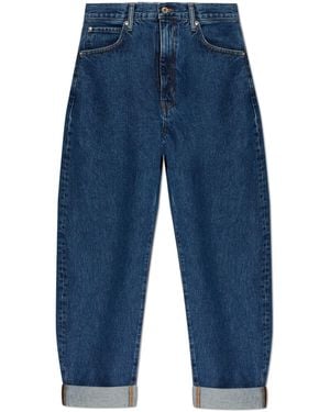 FRAME High-Waisted Jeans - Blue