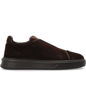 Fabi Suede Sports Shoes - Black
