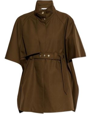 Max Mara Poncho 'Avenue' - Brown