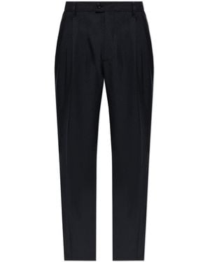 American Vintage Pleated Pants - Black