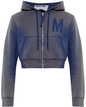 Moschino Insulated Hoodie - Blue