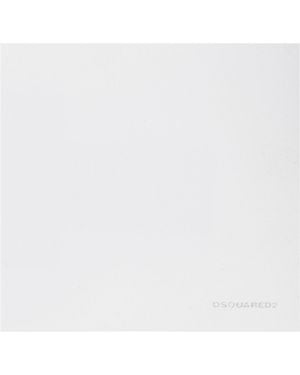 DSquared² Pocket Square With Logo - White
