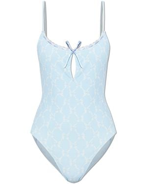 LoveShackFancy One-Piece Swimsuit 'Laguna' - Blue