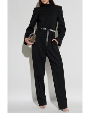 Givenchy Backless Jumpsuit - Black
