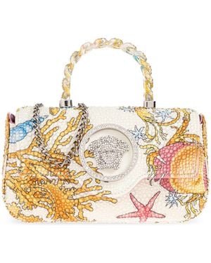 Versace Handbag "la Medusa Mini", - Metallic