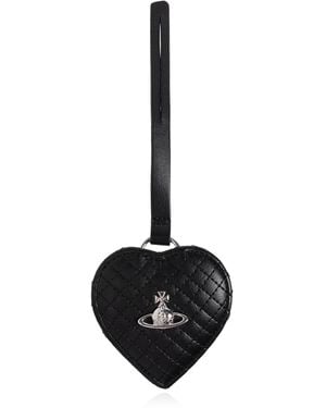 Vivienne Westwood Bag Charm With Mirror - Black