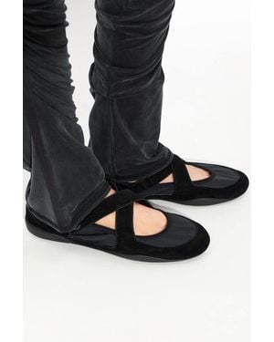 Tory Burch "Romy" Shoes - Black