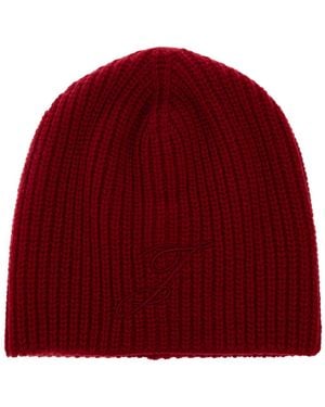 Jacquemus Wool Beanie 'Espiral' - Red