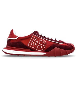 Dolce & Gabbana 'Dg Athletic' Sports Shoes - Red
