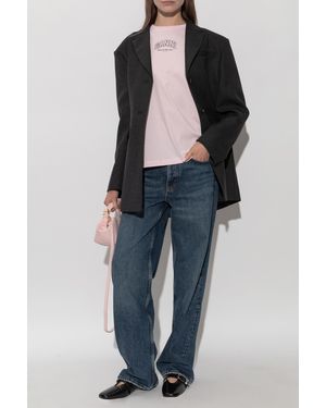 Ganni Oversize Blazer - Blue