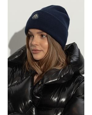 Moose Knuckles Woolen Hat - Blue