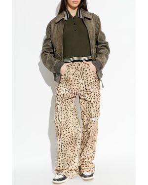 Amiri Wool Polo - Natural