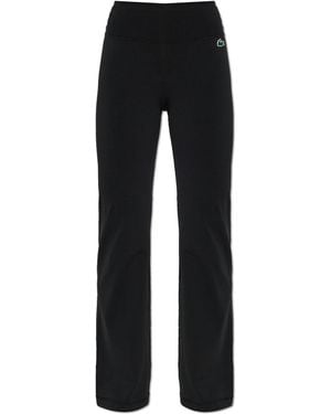 Lacoste Flared Leggings - Black