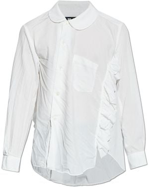 Comme des Garçons Shirt With Ruffles - White
