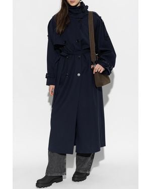 Gestuz Trench Coat 'Gzavic' - Blue