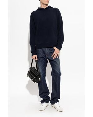 Acne Studios Cashmere Hoodie - Blue