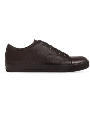 Lanvin "Dbb1" Leather Sport Shoes - Brown