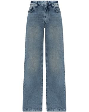 Emporio Armani Wide-Leg Jeans - Blue