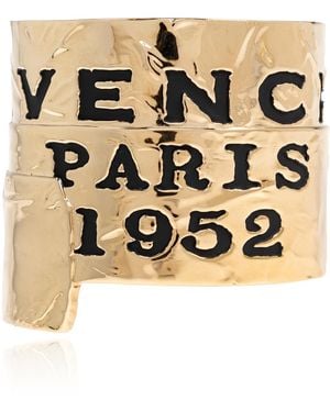 Givenchy Bracelet With Engraved Logo - Metallic