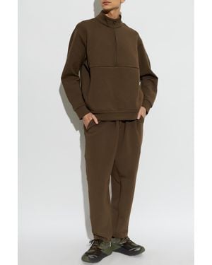 Nike Logo Sweatshirt - Brown