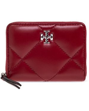 Tory Burch Leather Wallet - Red