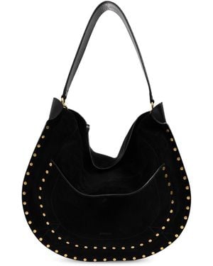 Isabel Marant Suede 'Hobo' Bag - Black